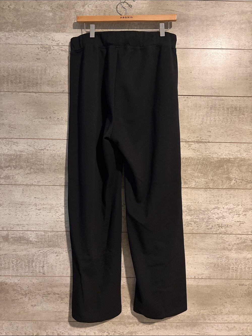 Black Hoodie and Wide-Leg Pant Set - Picture 6 of 6
